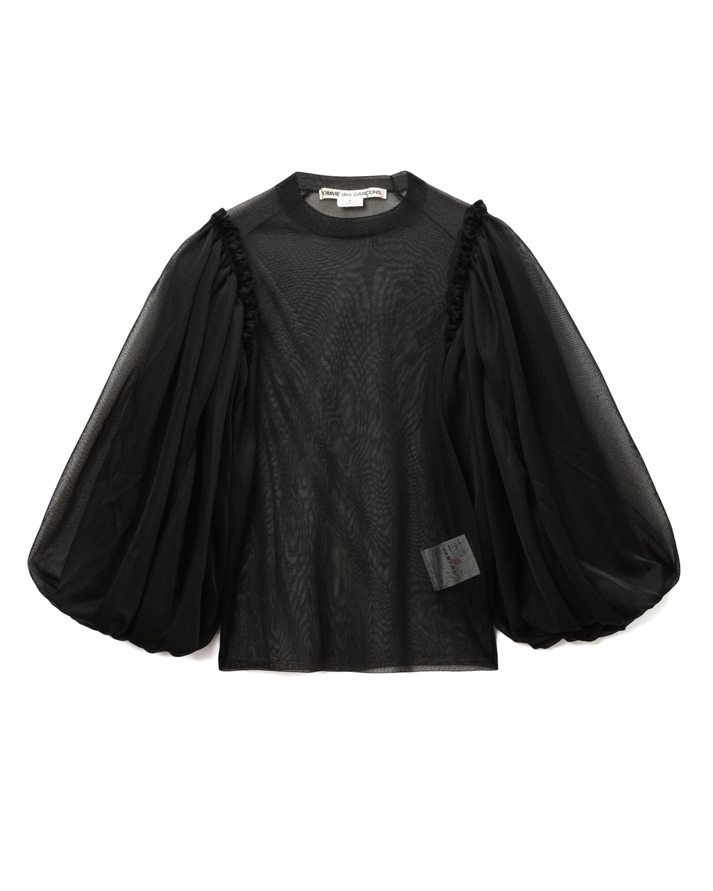 Puff-sleeve top