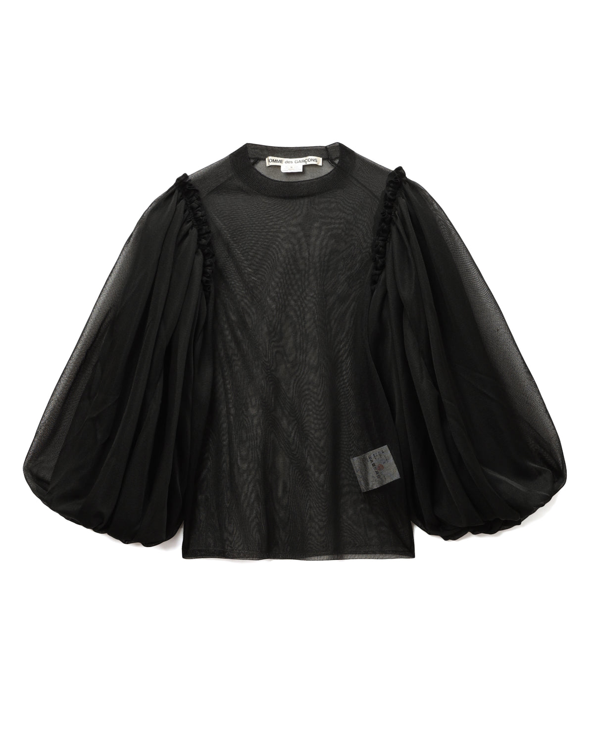 Puff-sleeve top