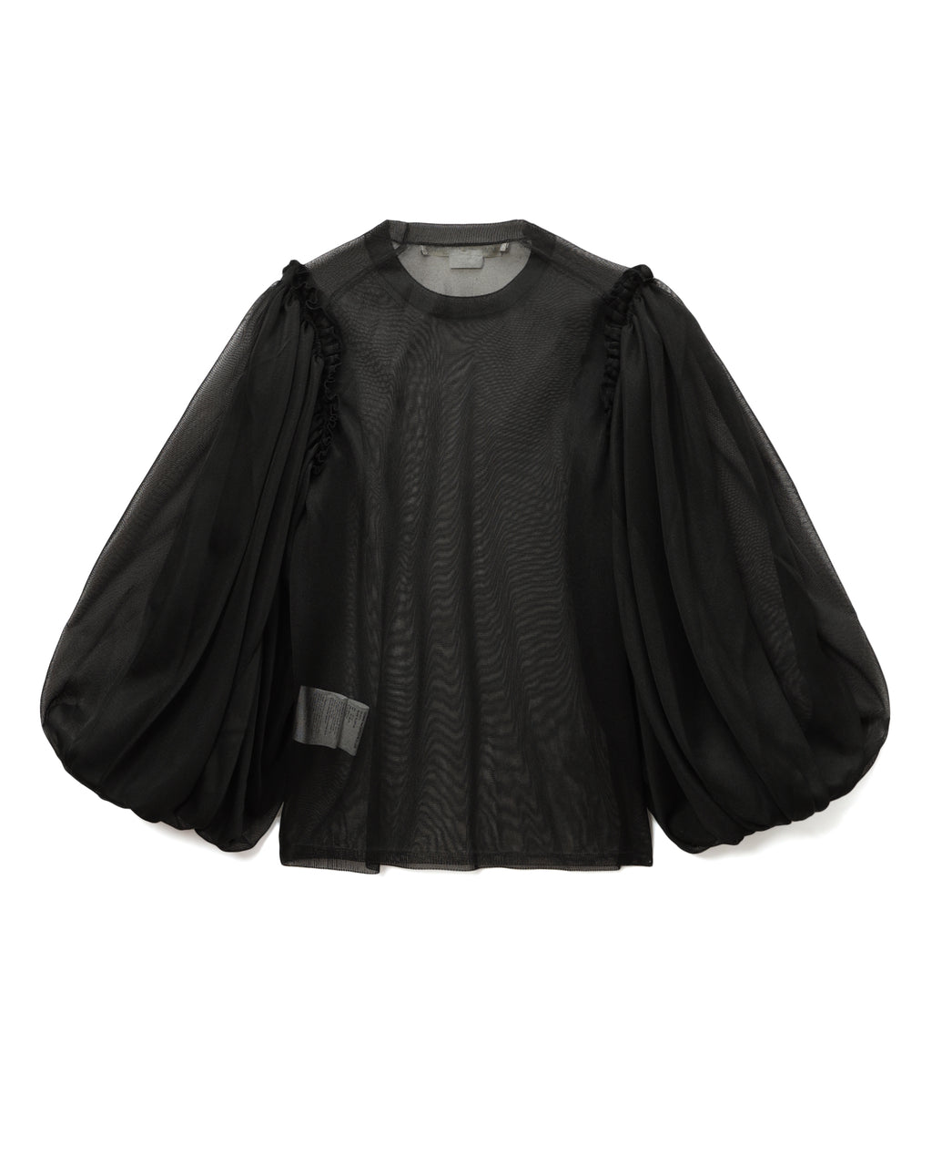 Puff-sleeve top