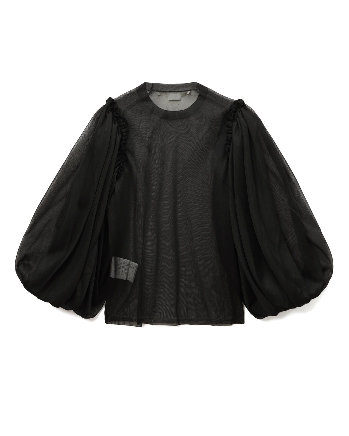 Puff-sleeve top