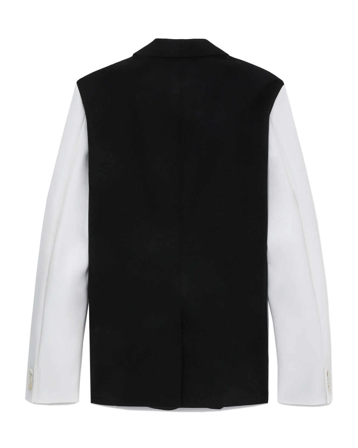 Relaxed panelled blazer jacket