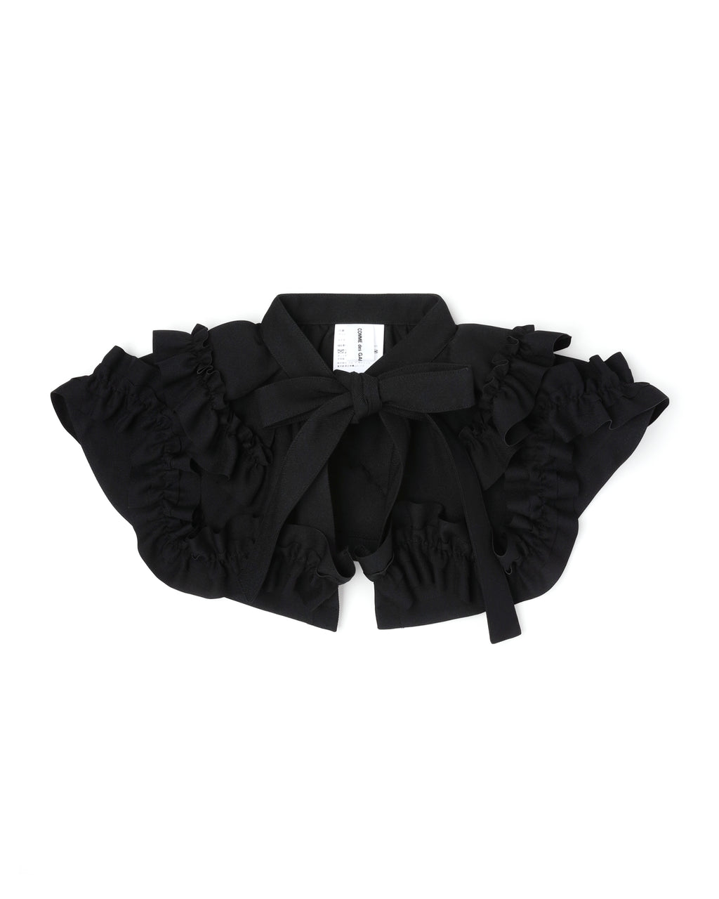 Ruffled shrug