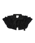 Ruffled shrug