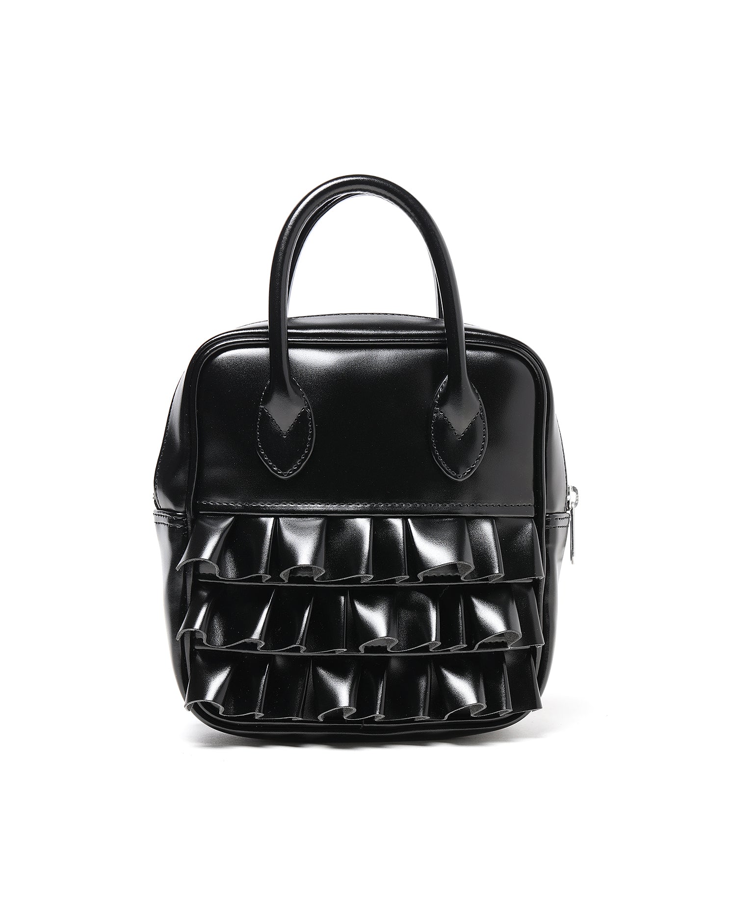 Ruffled handbag