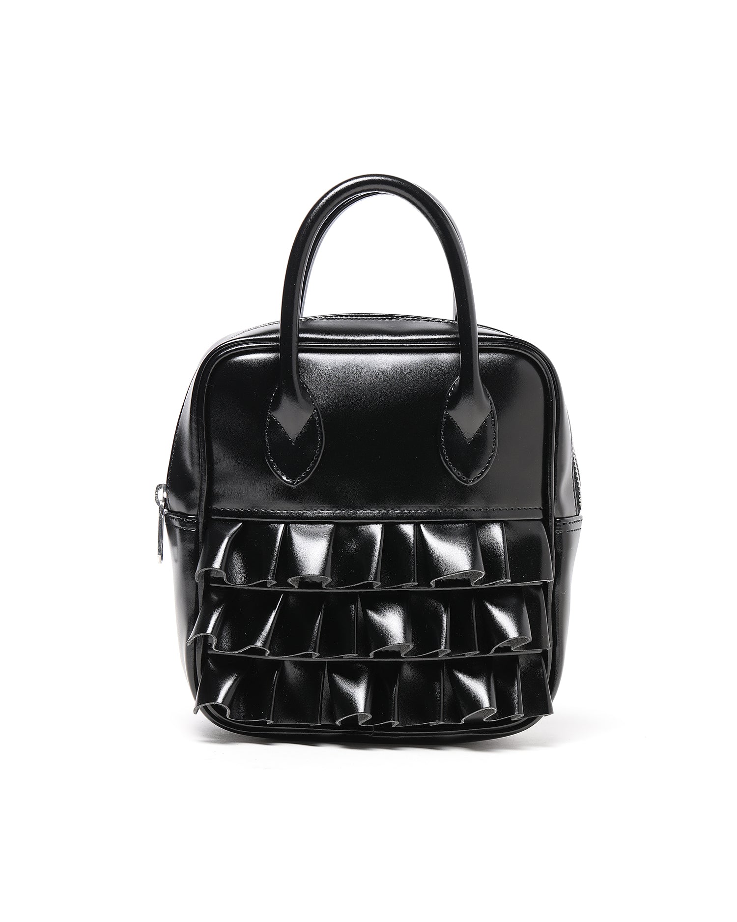 Ruffled handbag