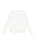 Ruffle embellished cardigan