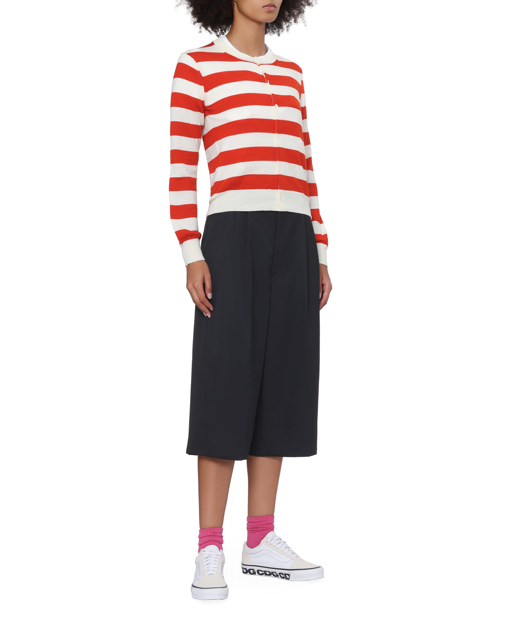 Striped cardigan