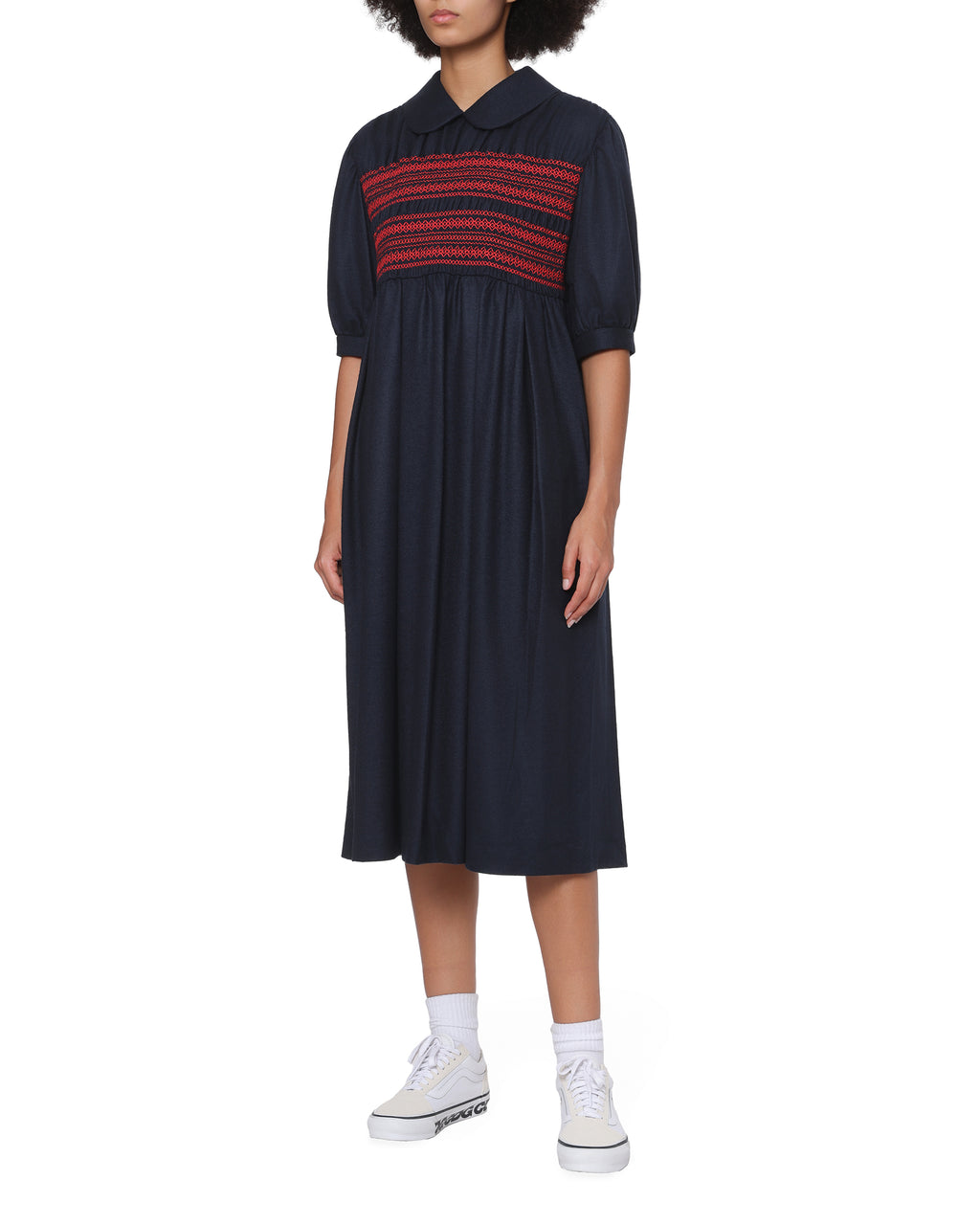 Peter pan collar dress
