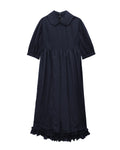 Ruffled hem dress
