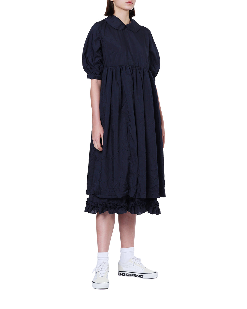 Ruffled hem dress