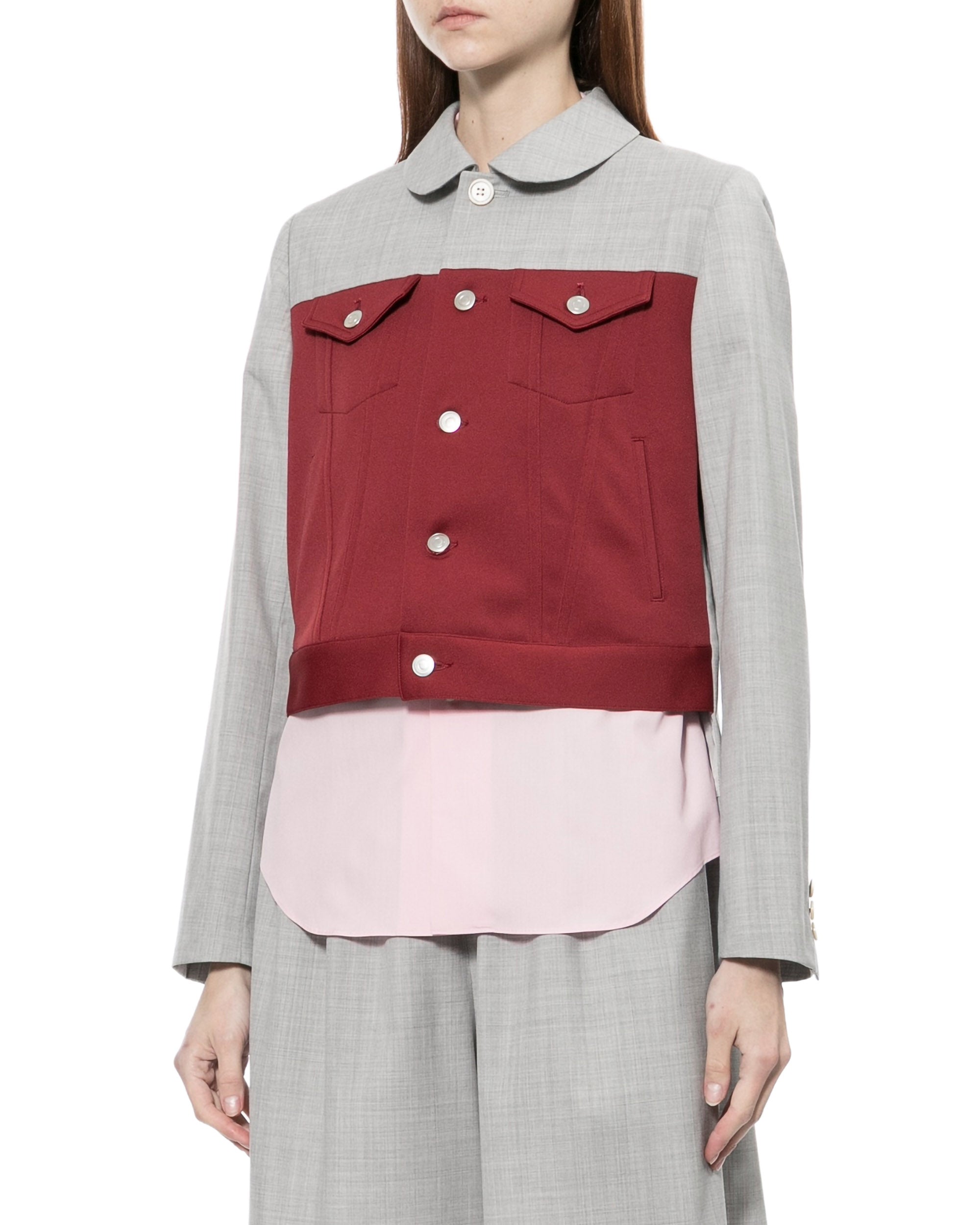 Accent panel jacket