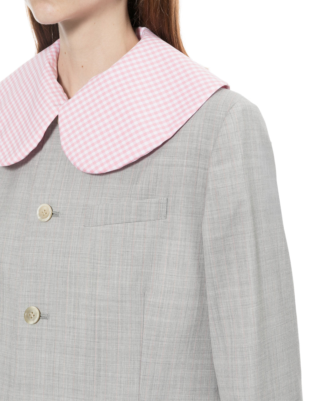 Bow embellished hem jacket