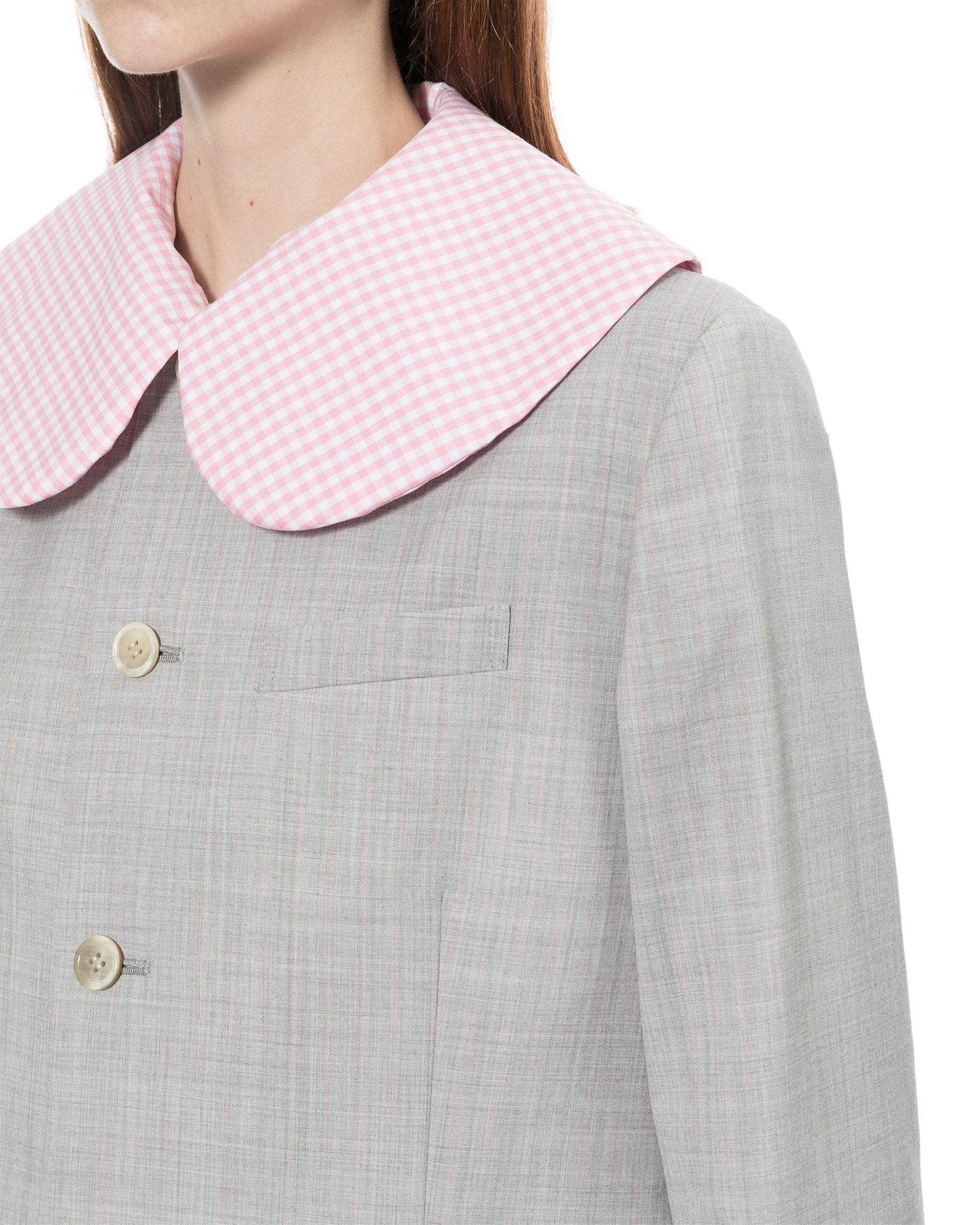 Bow embellished hem jacket