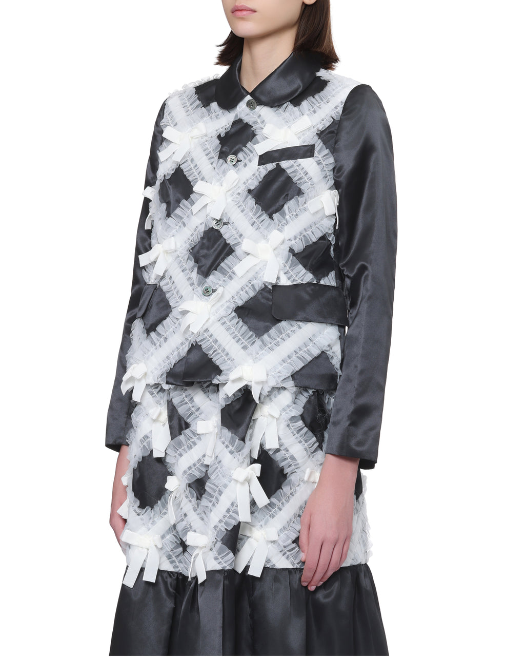 Ruffled jacket