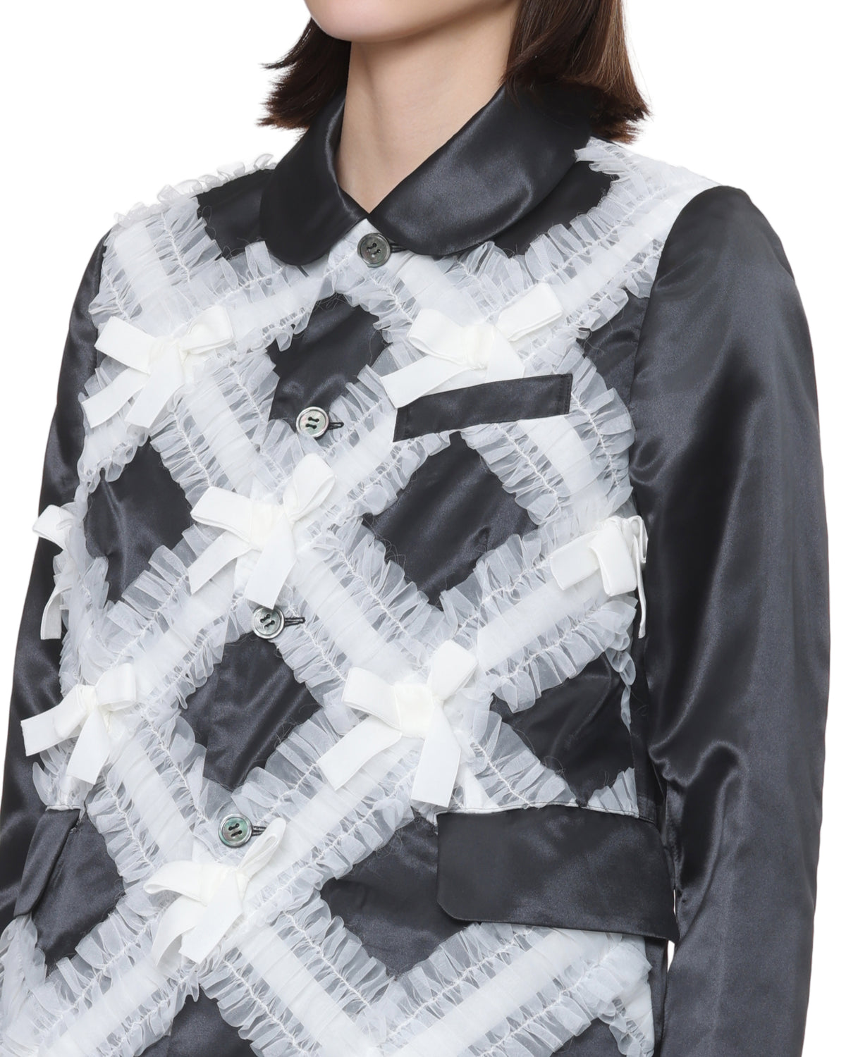 Ruffled jacket