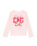 Graphic long sleeve sweater