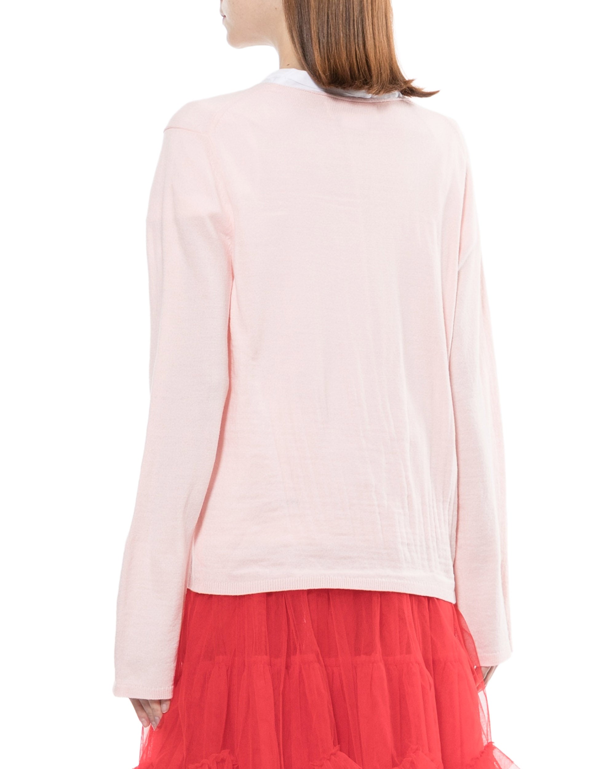Graphic long sleeve sweater