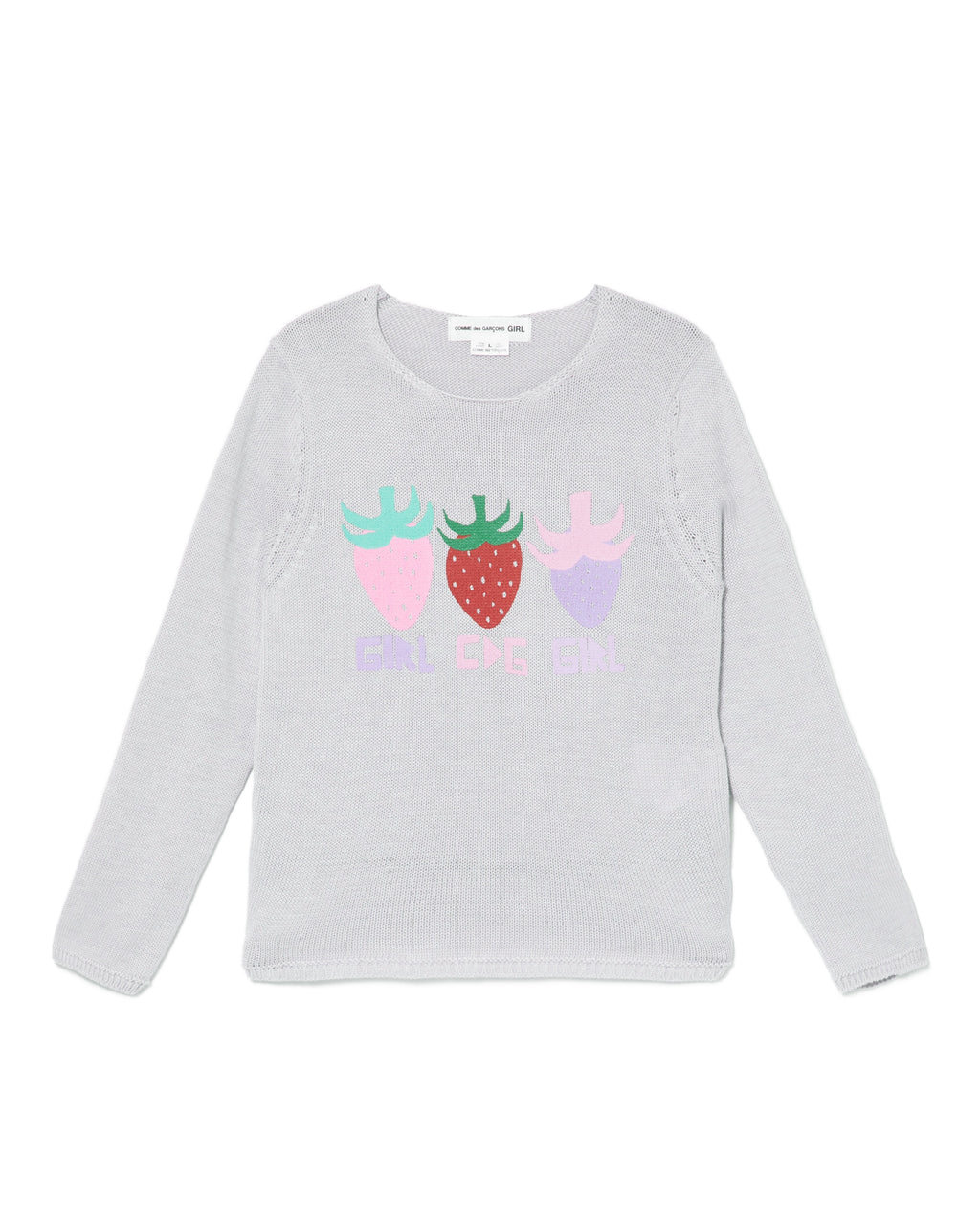 Multicolour motifs sweater