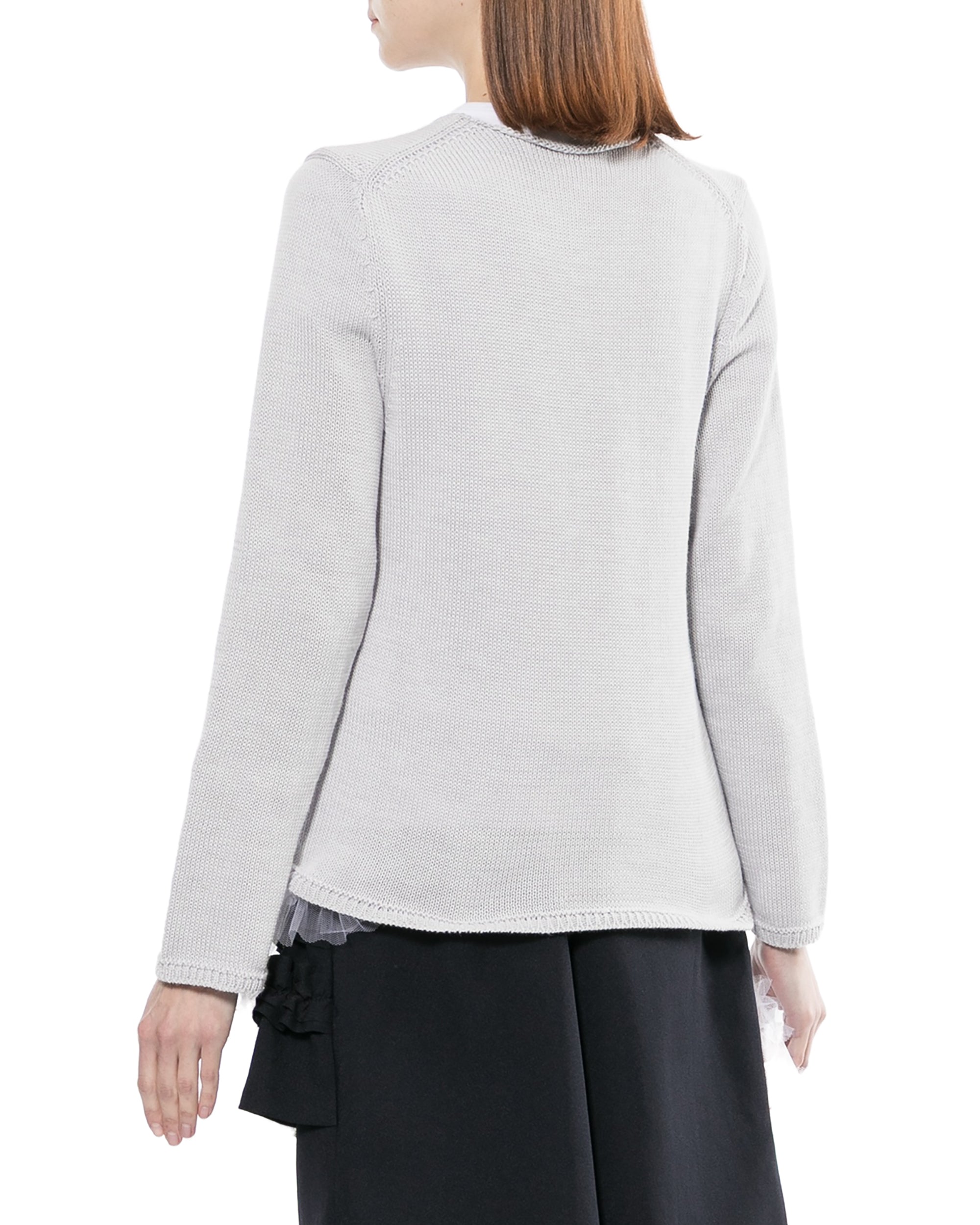 Multicolour motifs sweater