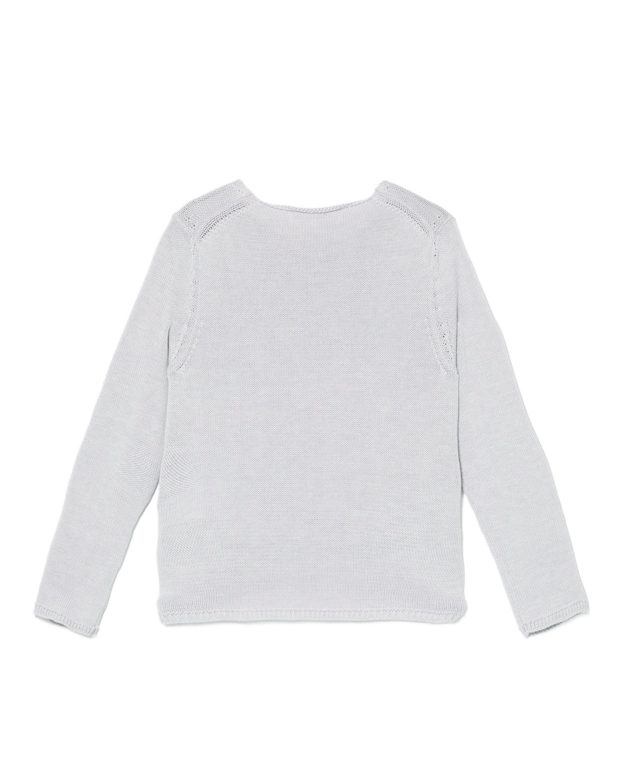 Multicolour motifs sweater