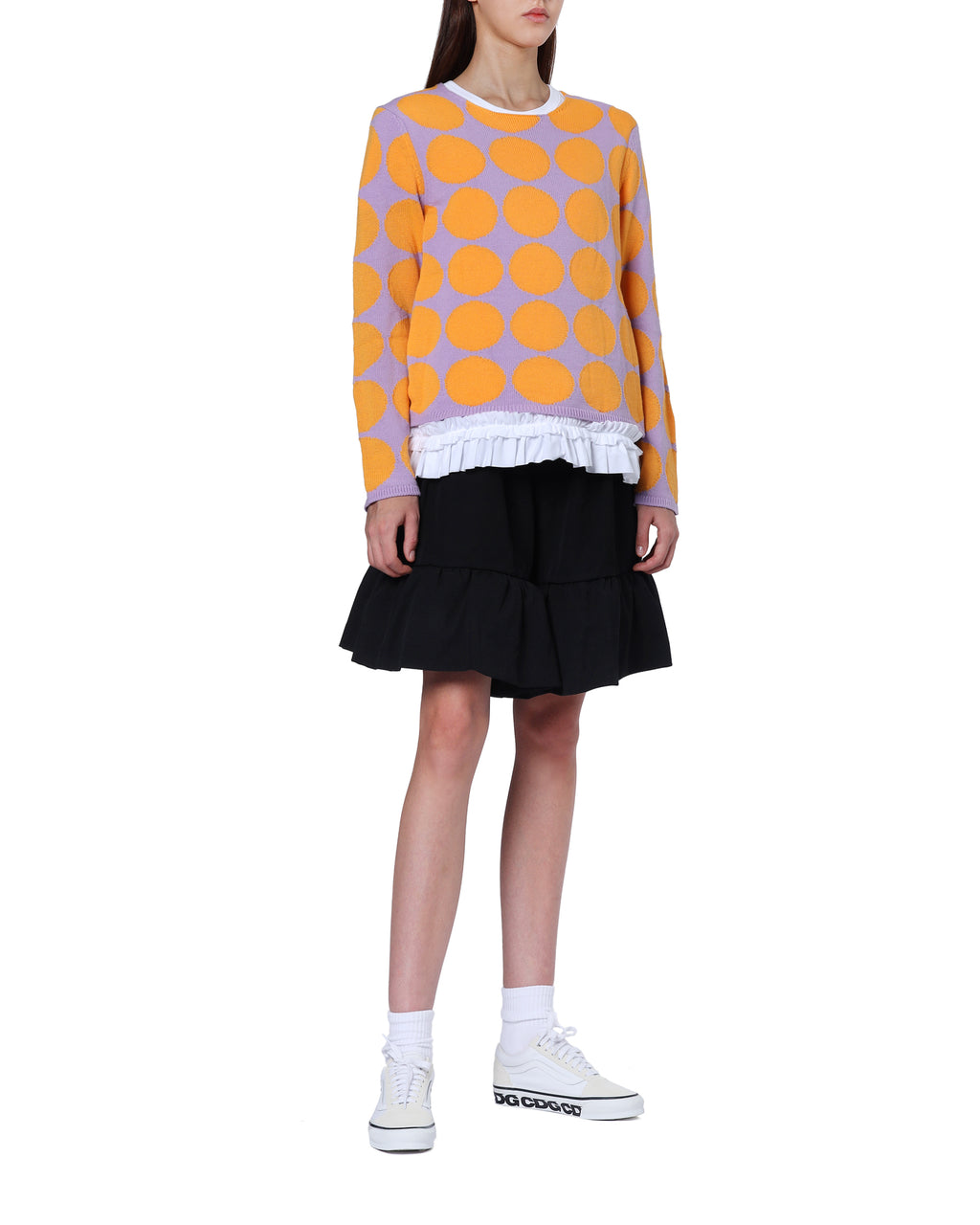 Polka-dot sweater
