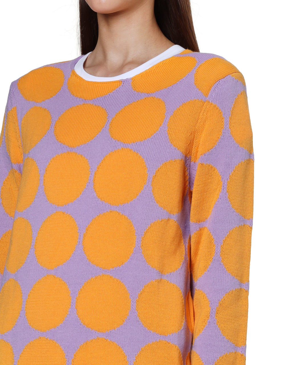 Polka-dot sweater