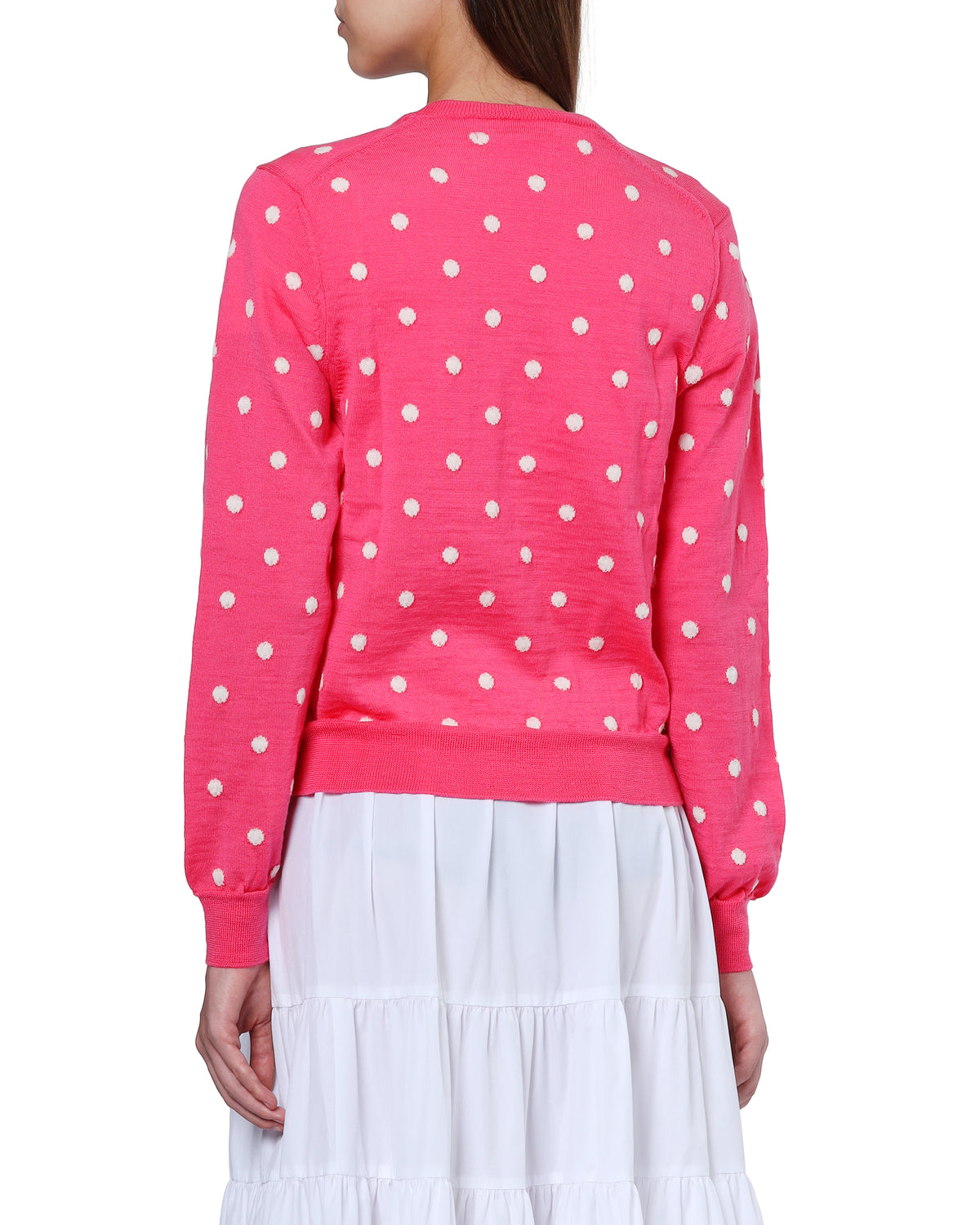 Polka dot sweater