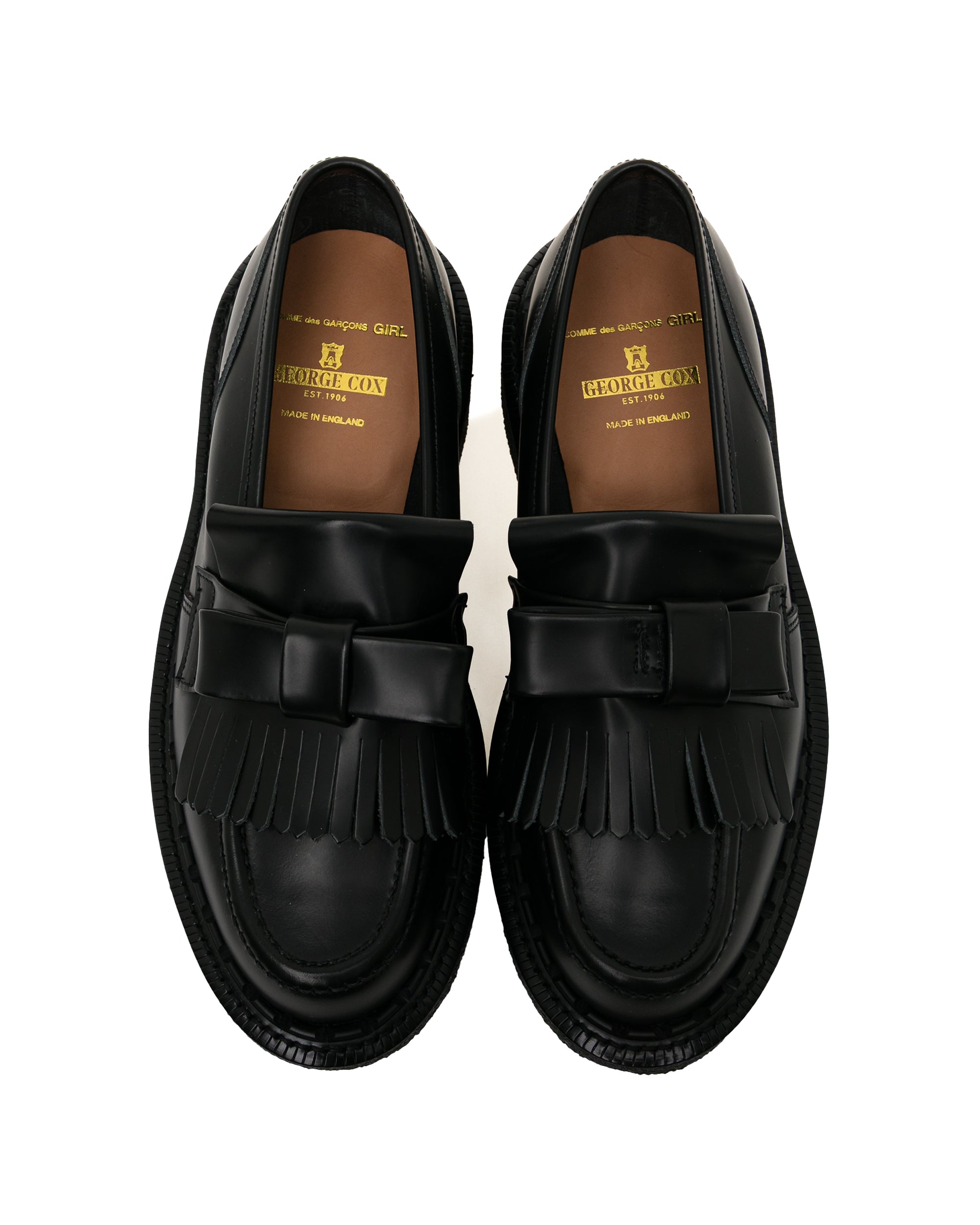 Fringe loafers