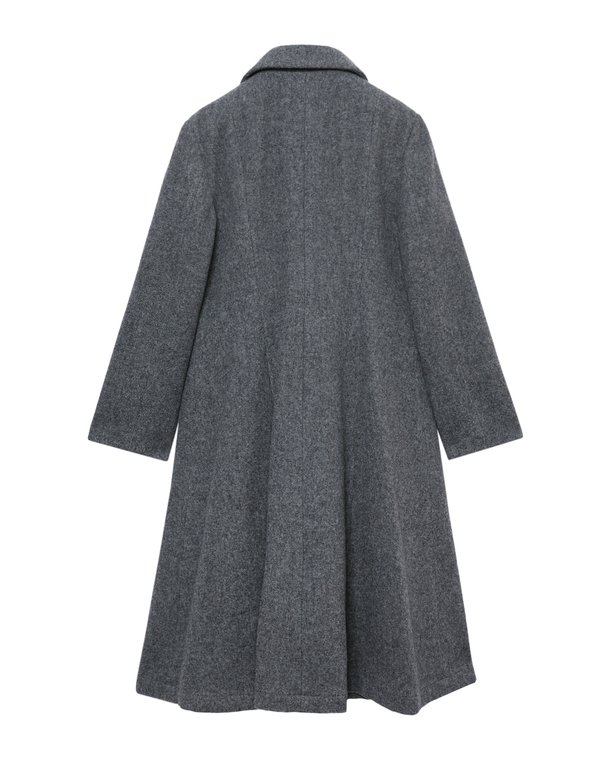 Rounded collar coat
