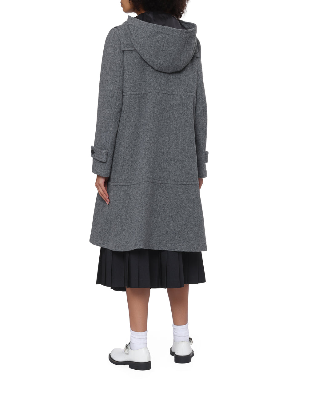 Hooded toggle coat