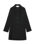 Single-breasted long coat