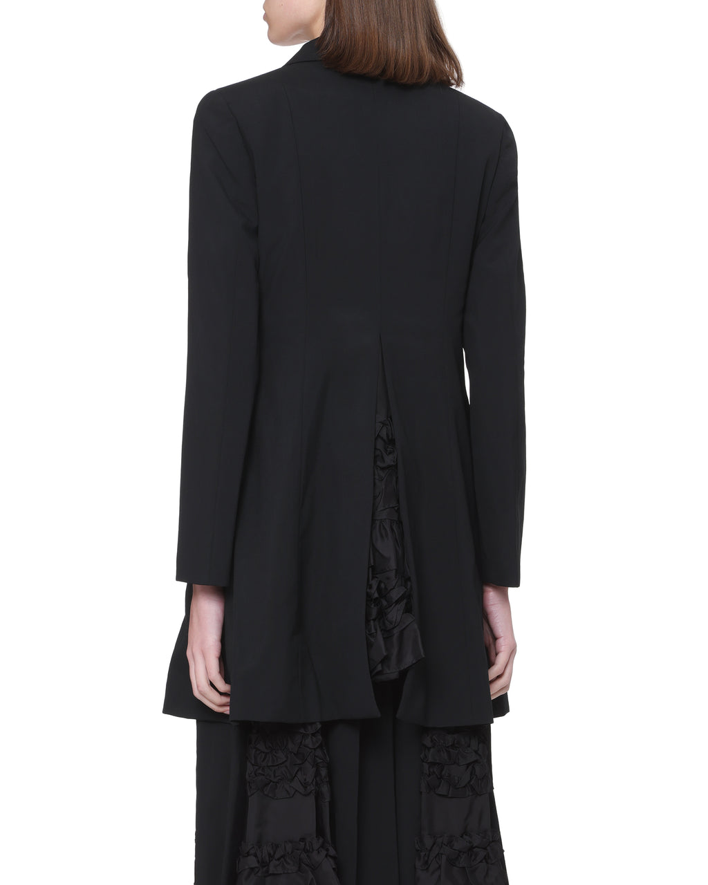 Single-breasted long coat