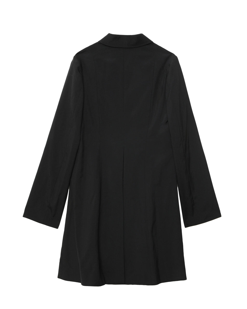Single-breasted long coat