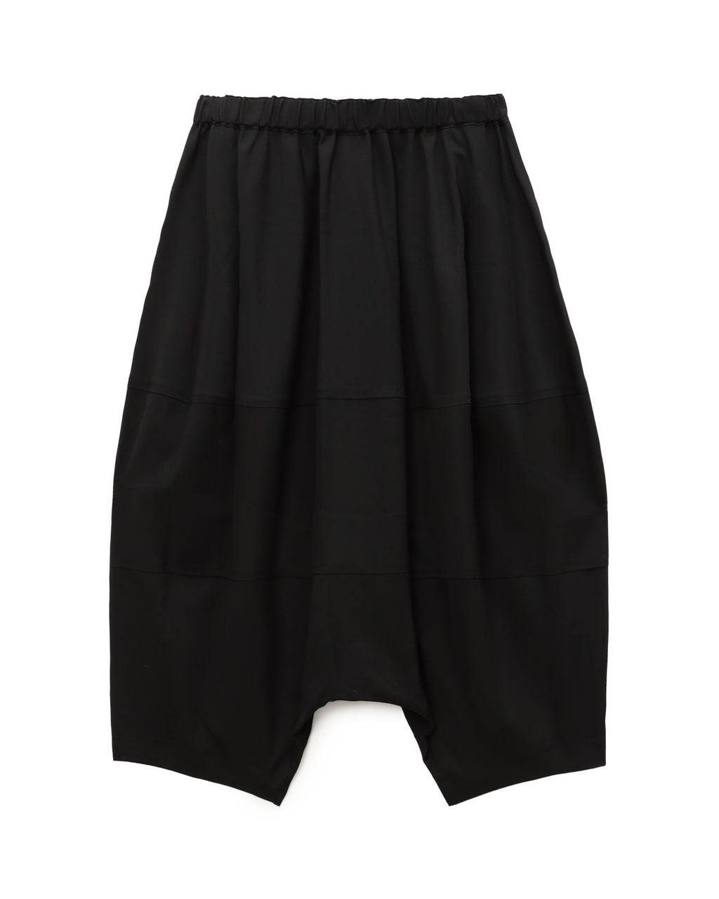 Drop-crotch shorts