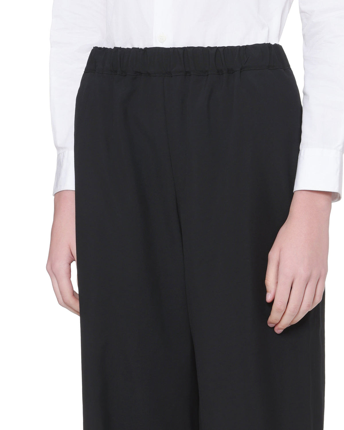 Drawstring hem pants