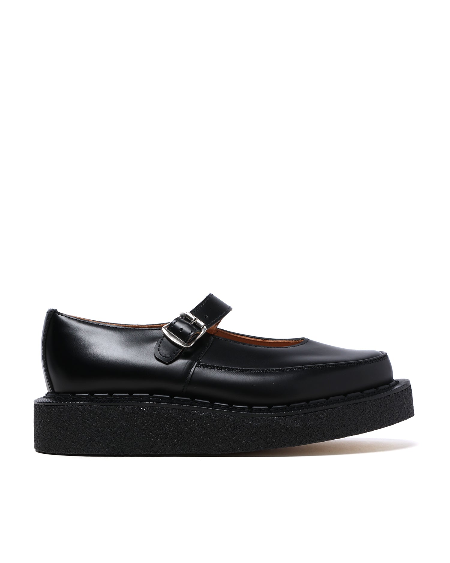 X George Cox leather Mary Jane creepers