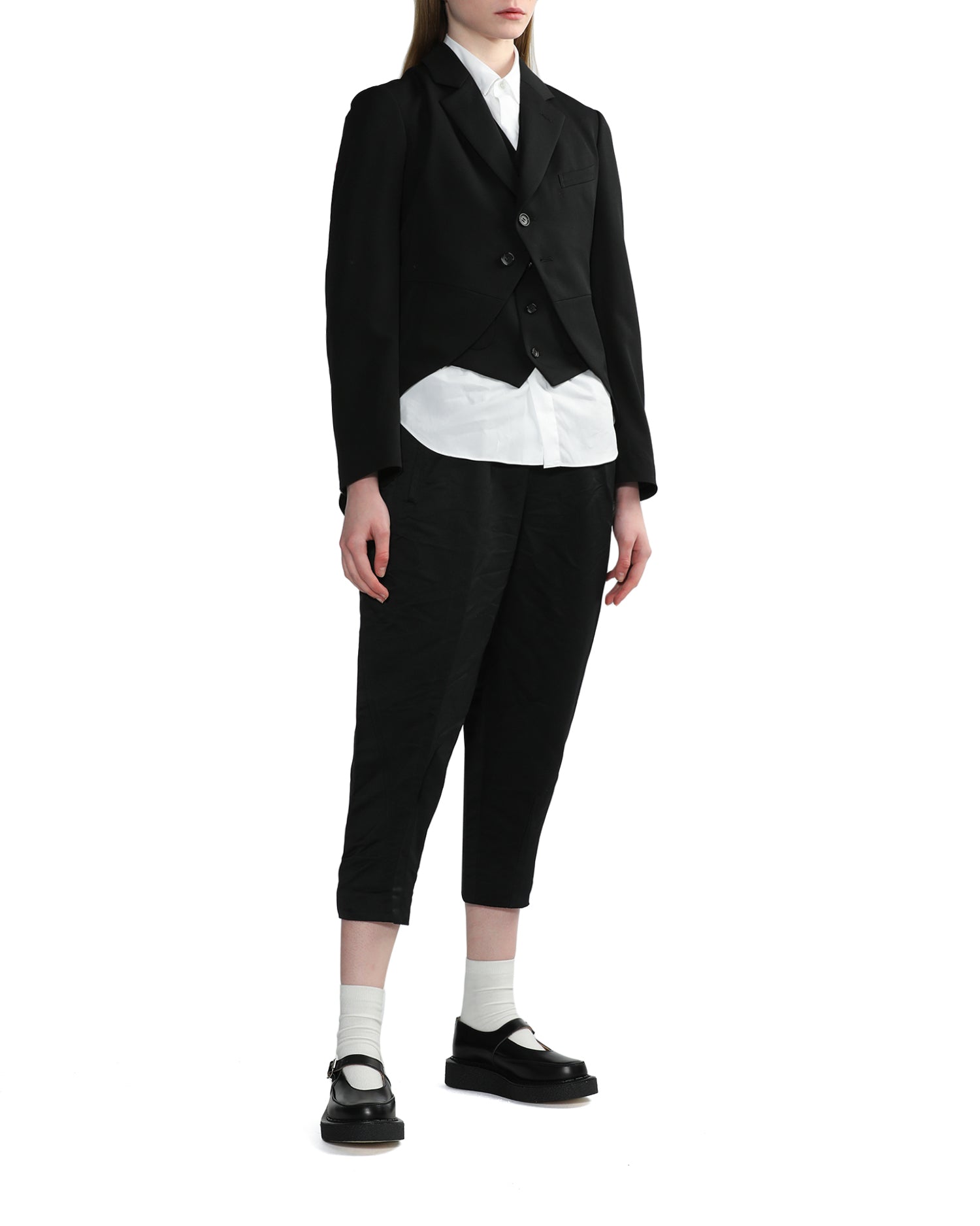 X George Cox leather Mary Jane creepers