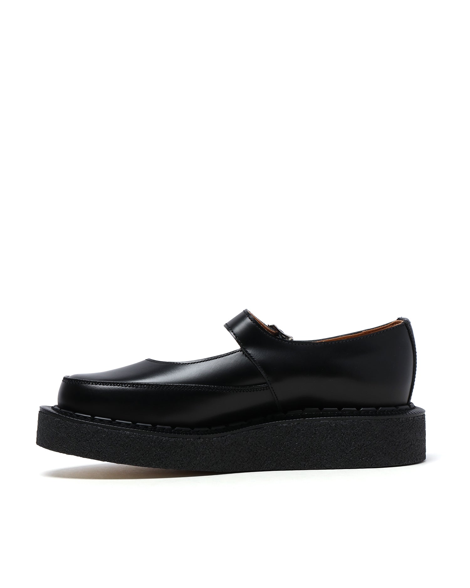X George Cox leather Mary Jane creepers