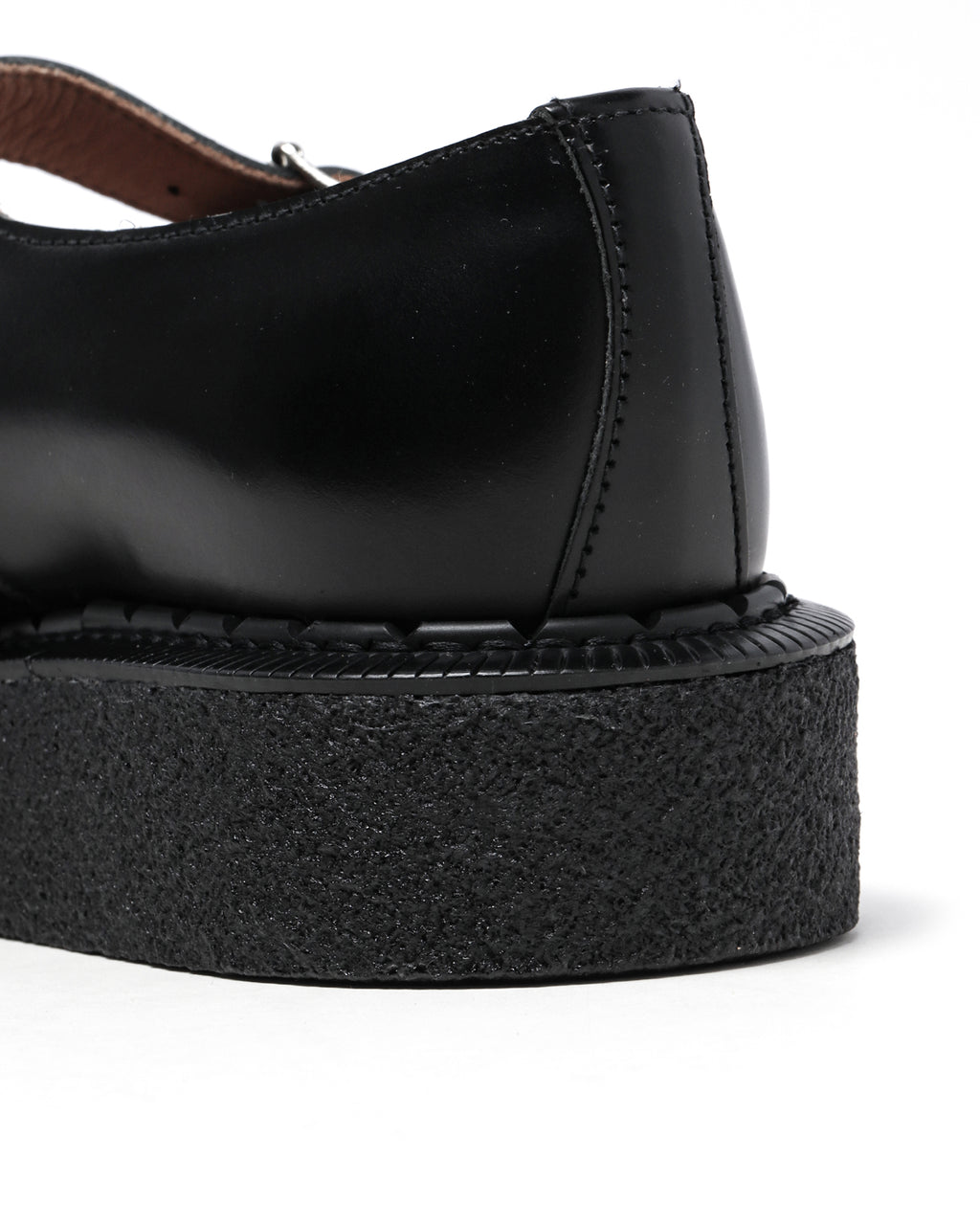 X George Cox leather Mary Jane creepers