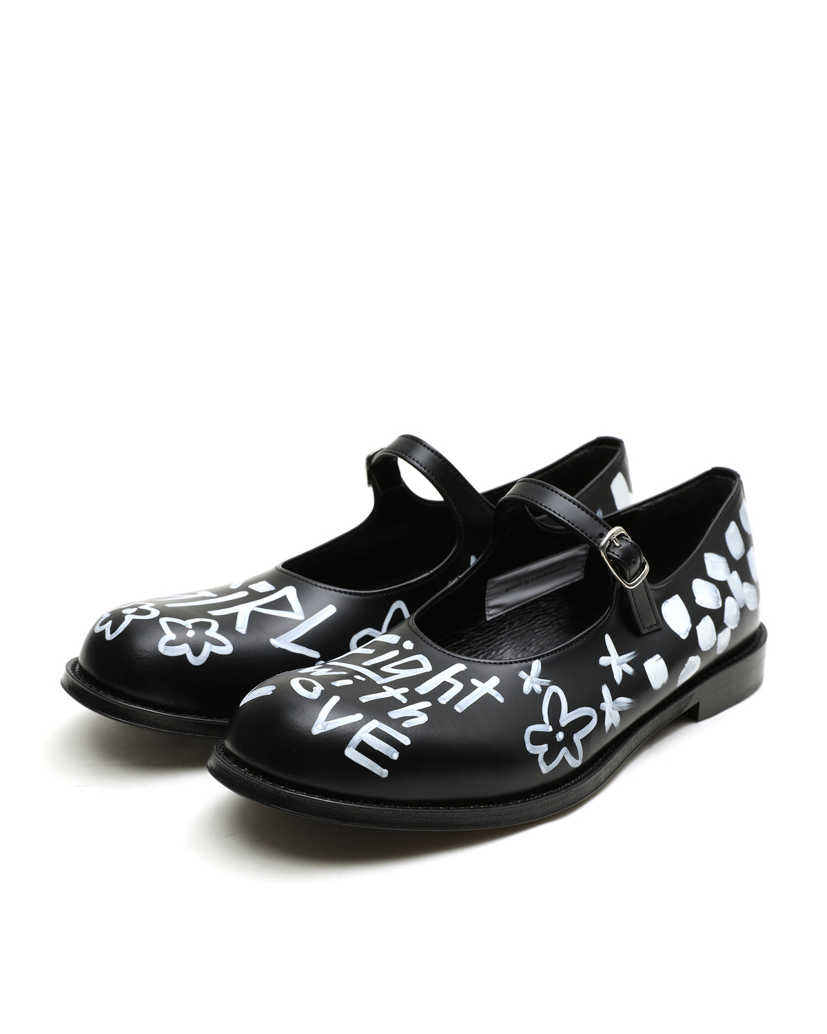X Yusho Kobayashi hand painted Mary Janes