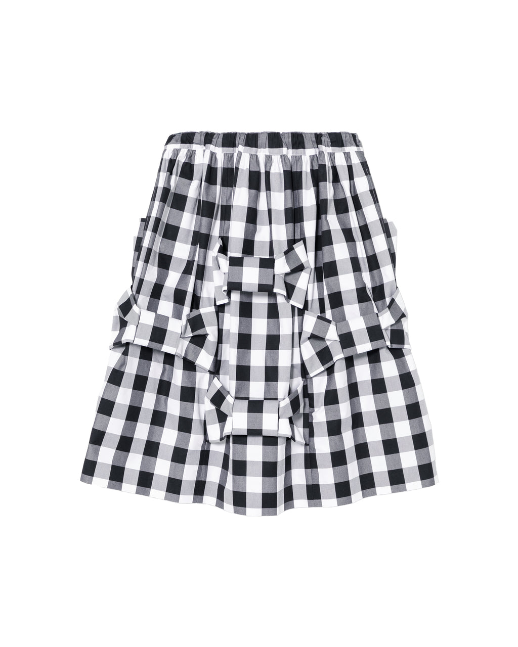 Chequered skirt