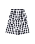 Chequered skirt