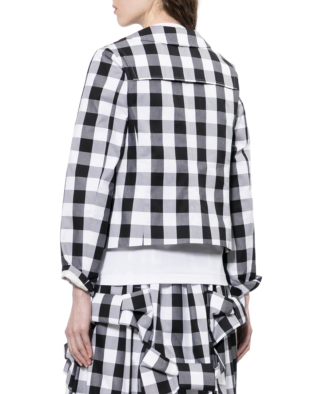 Chequered skirt