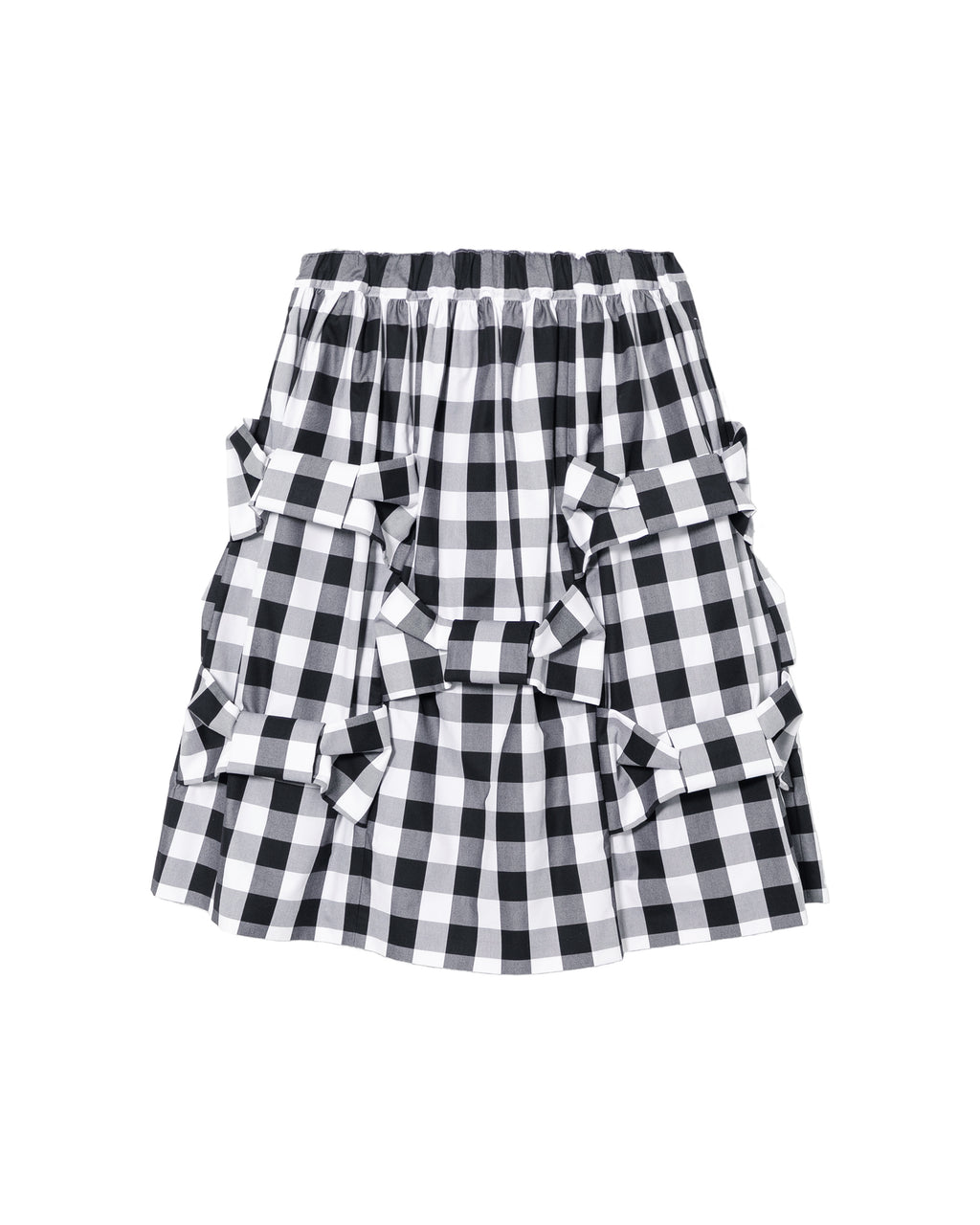 Chequered skirt