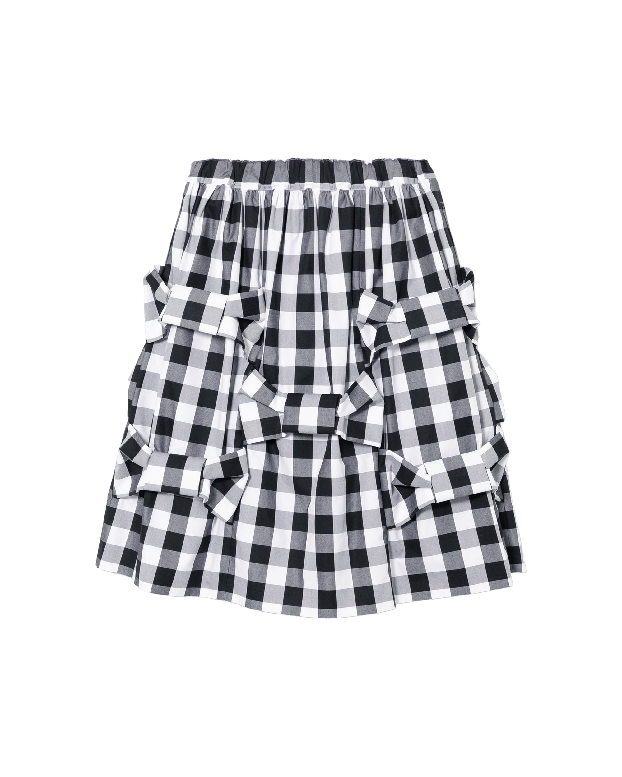 Chequered skirt