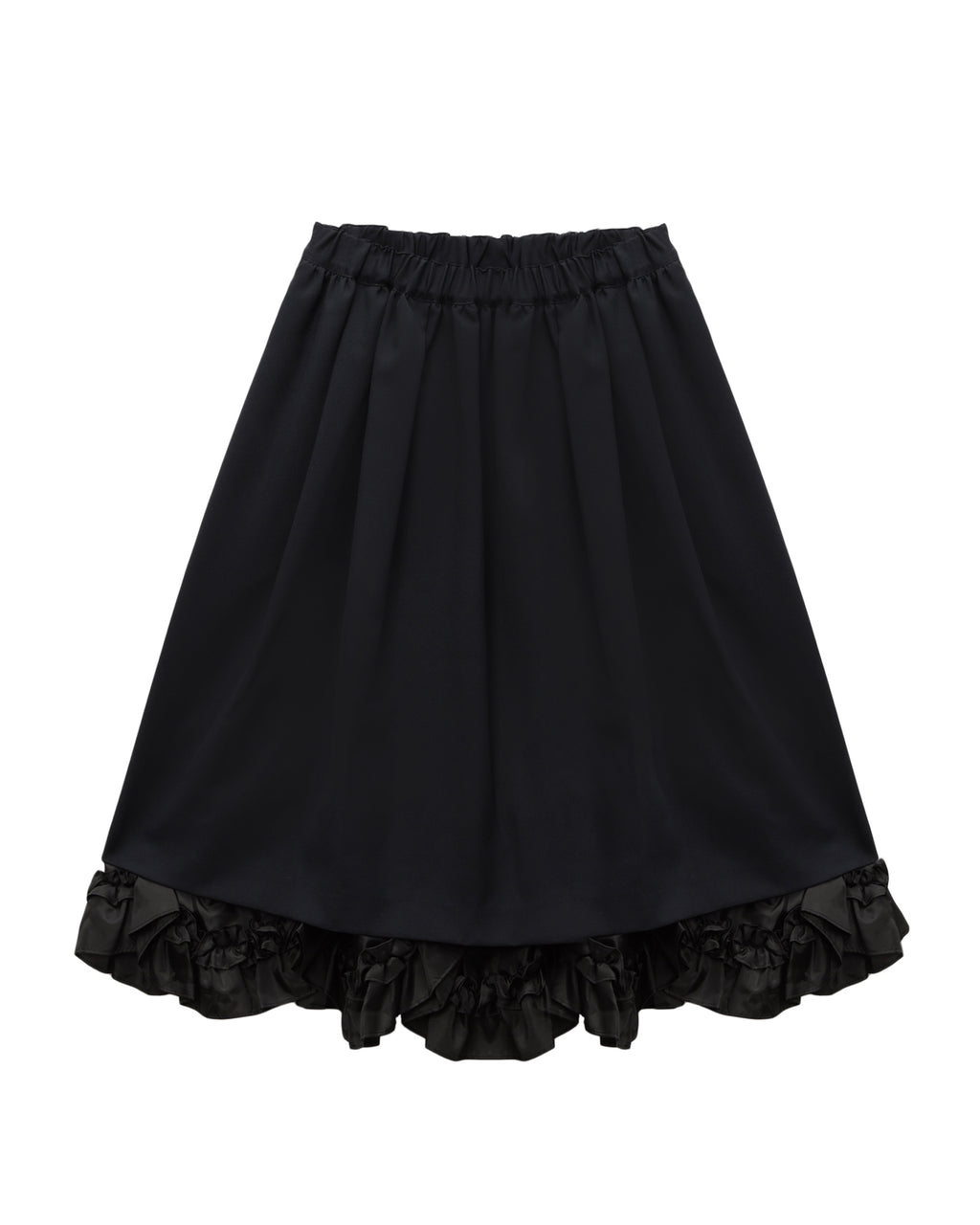 Ruffled hem skirt
