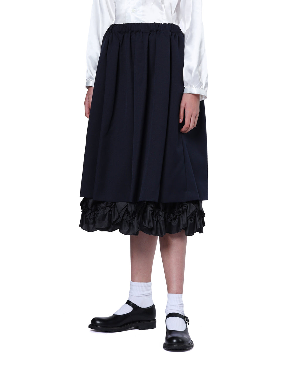 Ruffled hem skirt
