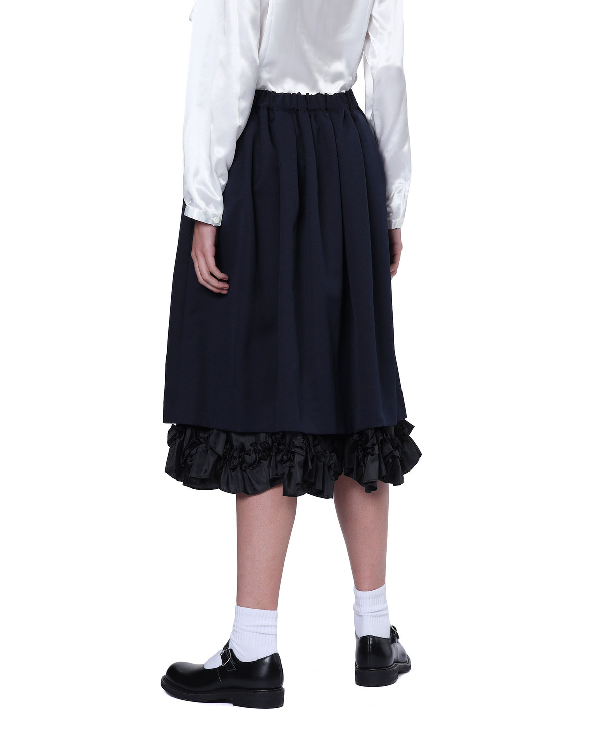 Ruffled hem skirt