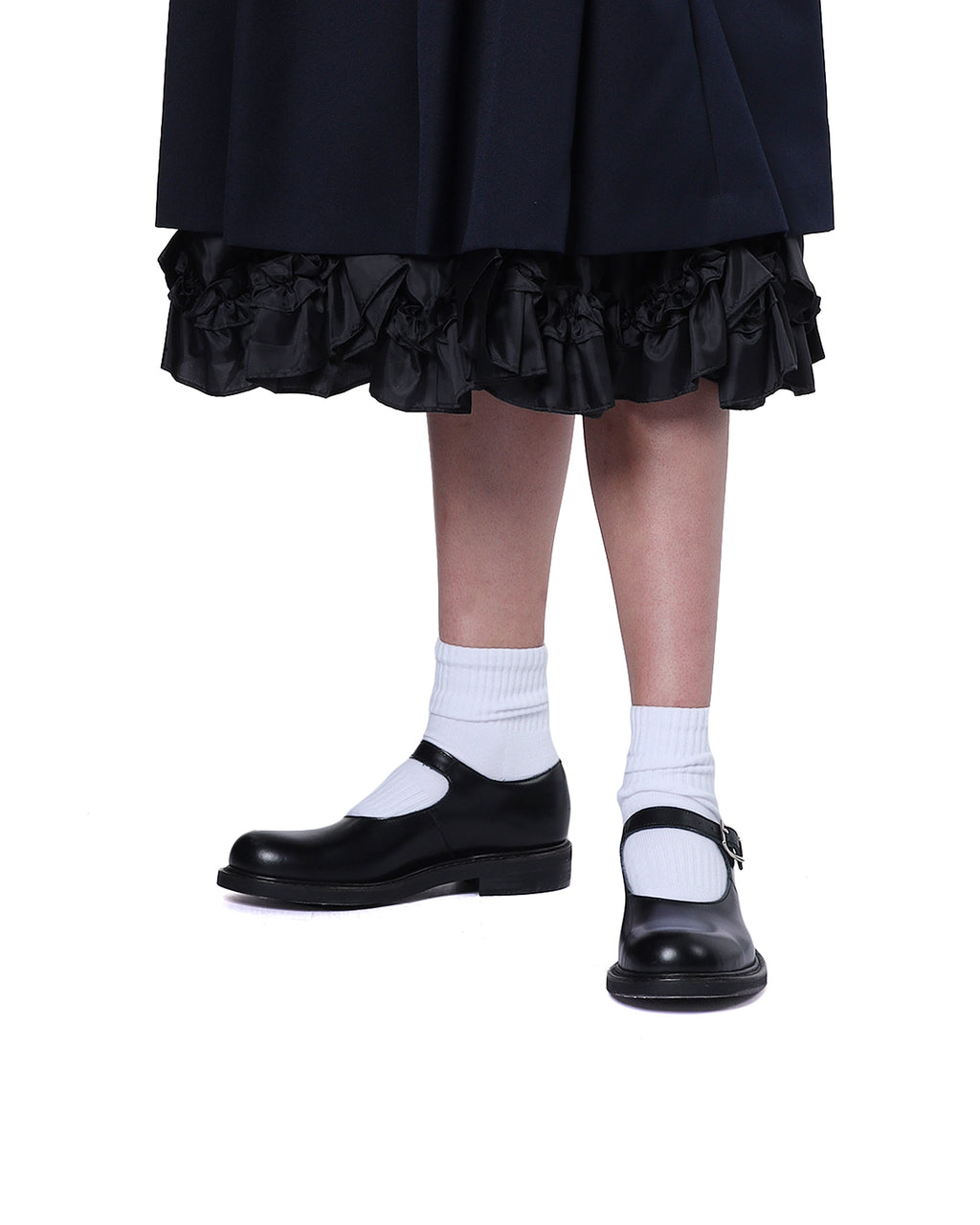 Ruffled hem skirt