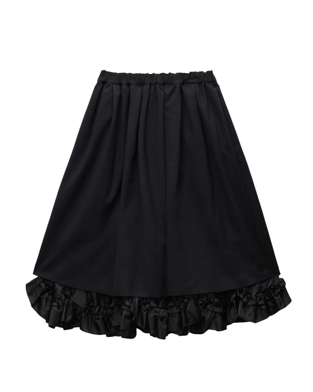 Ruffled hem skirt